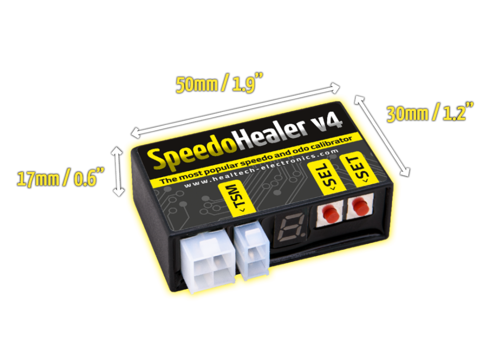 Healtech SpeedoHealer v4 Speedometer/Odometer Corrector for Yamaha FJR1300 (ABS)