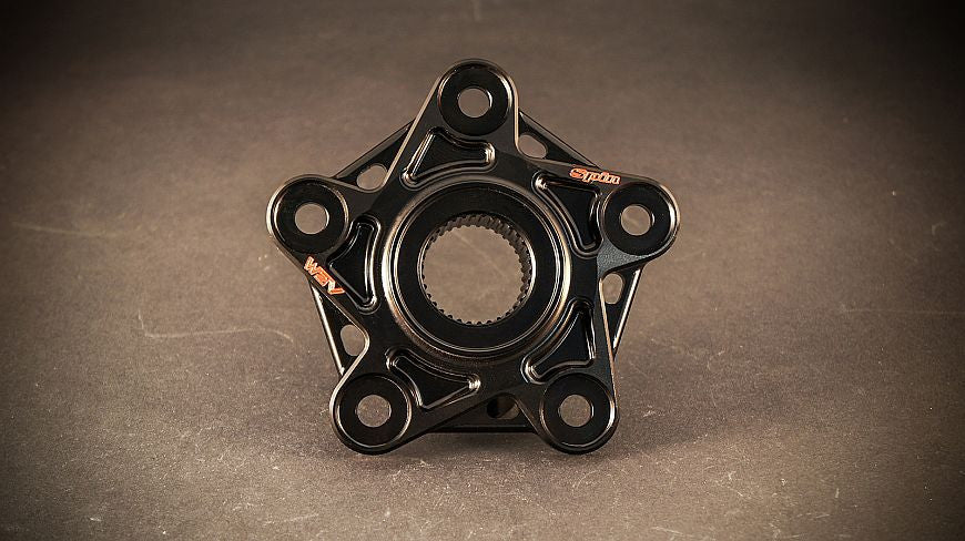 AEM Factory Lightweight "SPIN" Small Rear Hub Sprocket Flange for Ducati 848 / Streetfighter 848