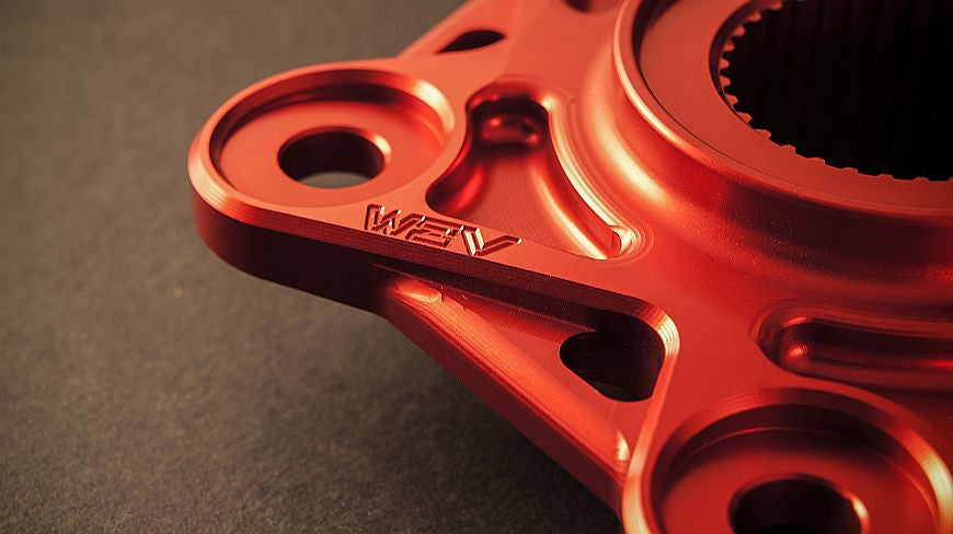 AEM Factory Lightweight "SPIN" Small Rear Hub Sprocket Flange for Ducati 848 / Streetfighter 848