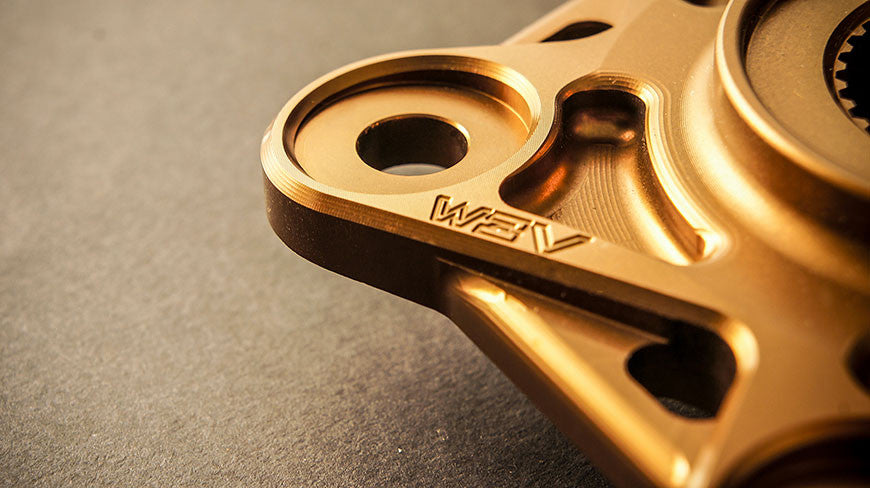 AEM FACTORY - MV AGUSTA SPIN BILLET ALUMINUM HUB FLANGE (01-09 and 2017+ with adapter)