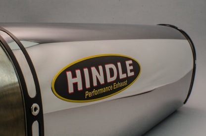Hindle Exhaust for Aprilia RSV4 (09-20) Slipon Adapter High with Hanger with Evolution Titanium Muffler with Carbon Tip