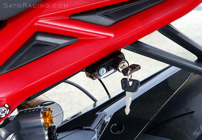 Sato Racing Helmet Lock for Triumph Daytona 675/R and Street Triple 675 / 765 (13-22)
