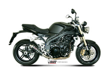 MIVV Slip-on, GP Carbon, Low Down Exhaust For Triumph Speed Triple 1050 2007-2010