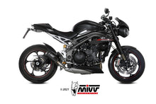 MIVV Slip-on, MK3 Carbon, Standard Exhaust For Triumph Speed Triple R / S / RS 2018-2020