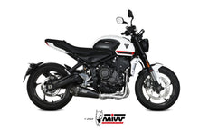 MIVV Full System 3x1, Delta Race Black, Standard Exhaust For Triumph Trident 660 2021-2022