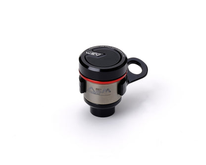 AEM FACTORY - TITANIUM INTEGRATED RESERVOIR FLUID TANKS FOR BREMBO OE MASTER CYLINDERS