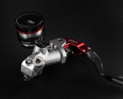 AEM FACTORY - TITANIUM INTEGRATED RESERVOIR FLUID TANKS FOR BREMBO OE MASTER CYLINDERS