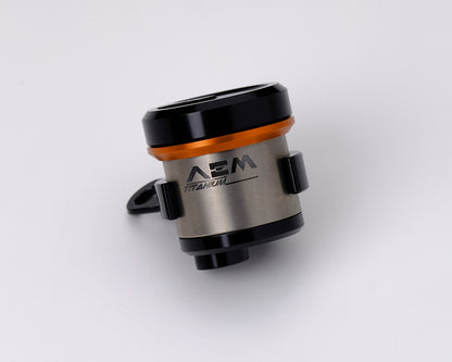 AEM FACTORY - TITANIUM INTEGRATED RESERVOIR FLUID TANKS FOR BREMBO OE MASTER CYLINDERS