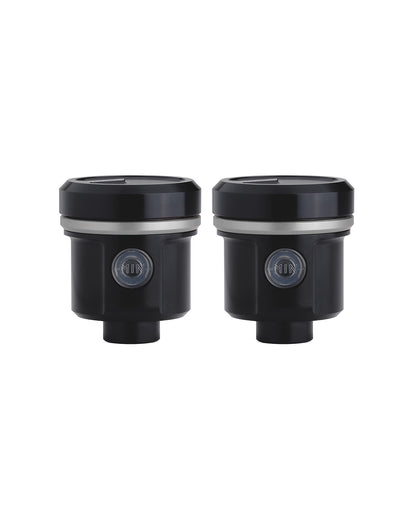 AEM FACTORY - ALUMINUM INTEGRATED RESERVOIR FLUID TANKS FOR BREMBO MCS (SELF PURGING) MASTER CYLINDERS