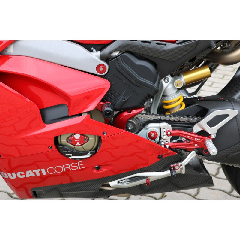 CNC Racing Frame sliders for Panigale V4 / S / Speciale (18-21)