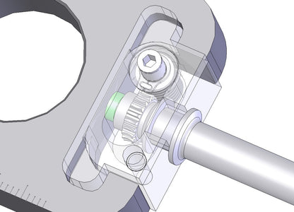 Gilles TCA Chain Adjuster for the Kawasaki ZX-10R (2011-2015)