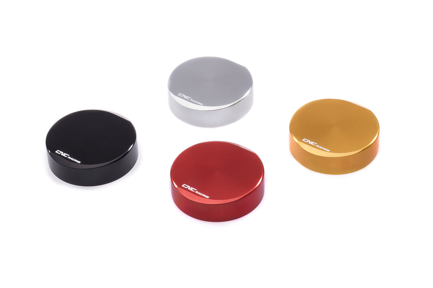 CNC Racing 'TOUCH' Front or Rear Brake Reservoir Cap for Honda Kawasaki Suzuki MV Agusta F3 Triumph and Yamaha