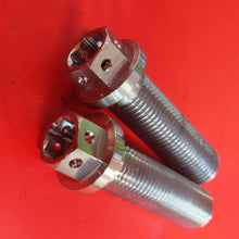 TPO Titanium Rear Axle Pinch Bolts for Ducati's with large hubs