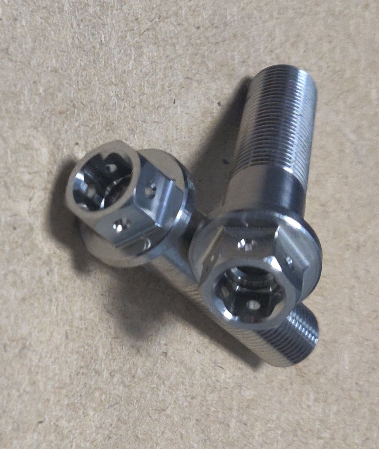 TPO Titanium Rear Axle Pinch Bolts for MV Agusta Models (all)