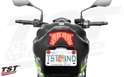 TST Industries Integrated Taillight for Kawasaki Z H2 (2020+), Z650/ Ninja 650 (2017+) and Z900 (17-24)
