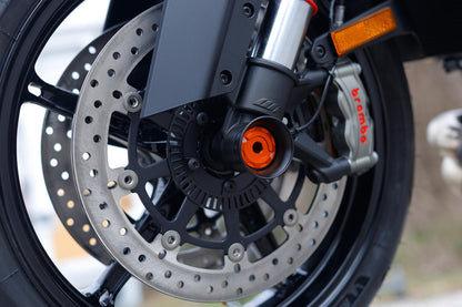 CNC Racing Front Axle RACING Slider Kit for the Ducati's with Large Diameter Front axle (30mm) and KTM