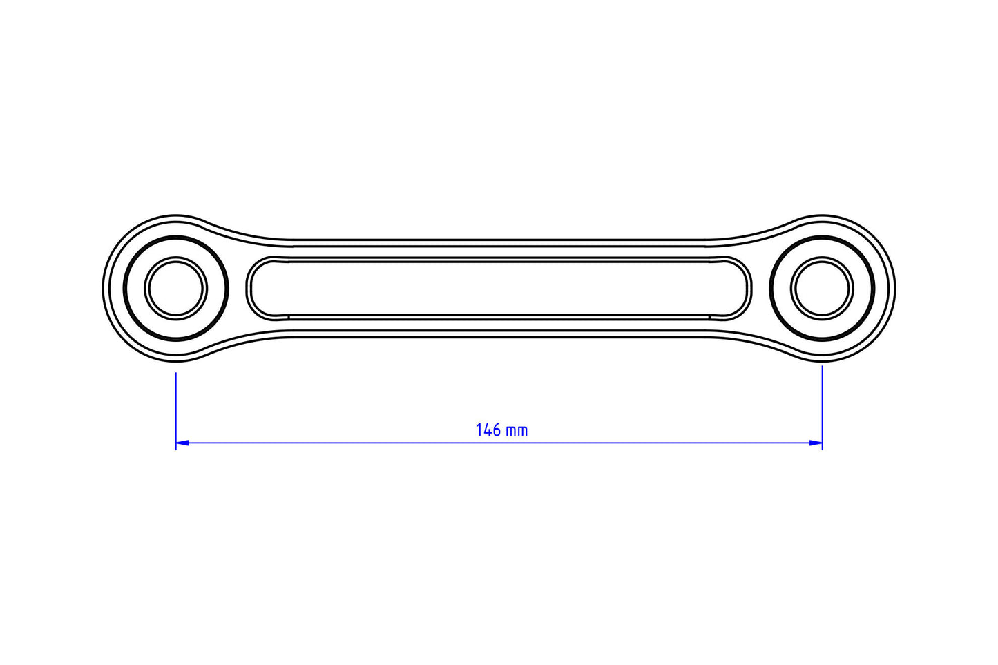 CNC Racing Lowering Links For the Ducati Panigale / Streetfighter V4 / S / Speciale / R