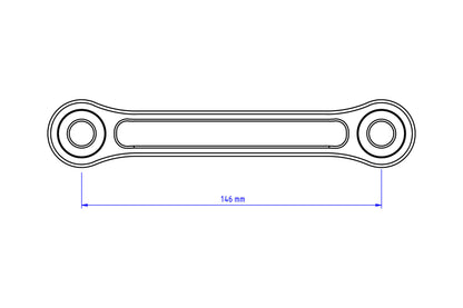CNC Racing Lowering Links For the Ducati Panigale / Streetfighter V4 / S / Speciale / R