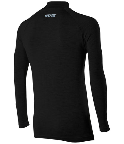 SIX2 Lightweight Merino Wool Long-sleeve Shirt