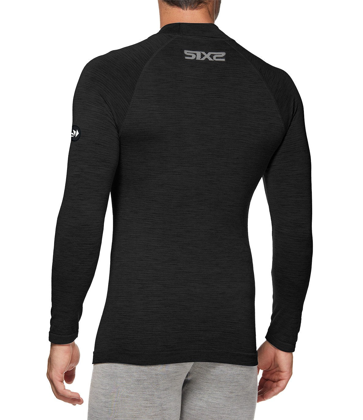 SIX2 Lightweight Merino Wool Long-sleeve Shirt