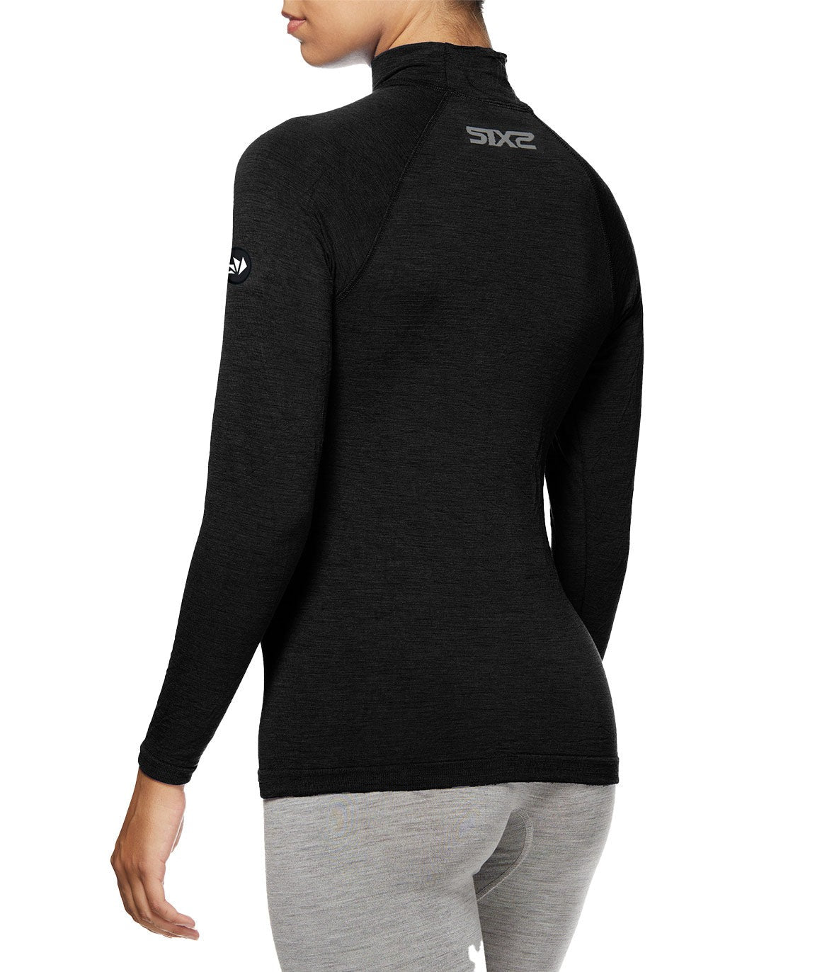 SIX2 Lightweight Merino Wool Long-sleeve Shirt