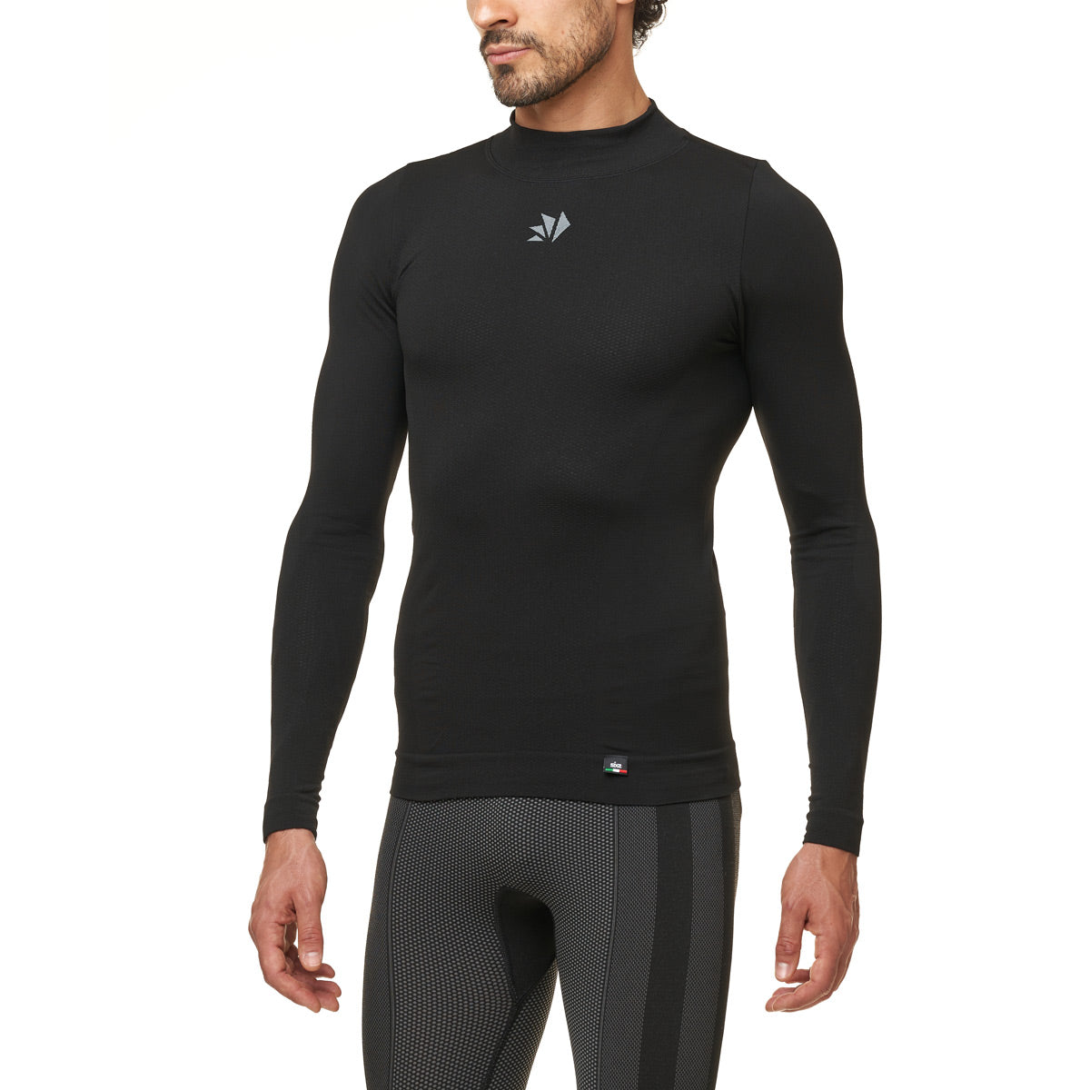 SIX2 4-season Long-sleeve Mock Neck