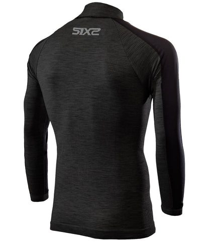 SIX2 Meriono Wool Windproof Long-sleeve Shirt