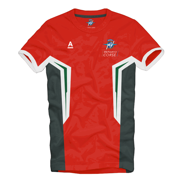 MV Agusta Reparto Corse Official Team Wear - T-Shirt - RED