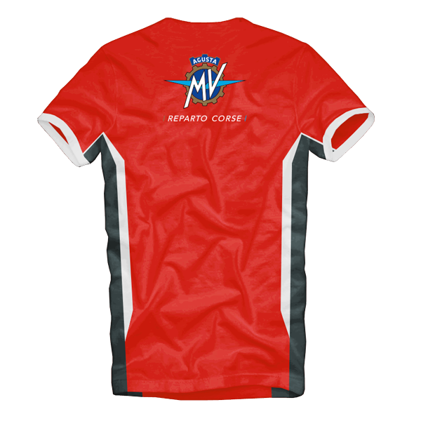 MV Agusta Reparto Corse Official Team Wear - T-Shirt - RED