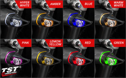 TST Industries MECH-GTR Front LED Turn Signals for Yamaha FZ-10 / MT-10 (2016+)