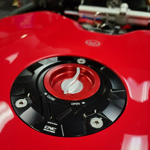 CNC Racing Bi-Color Aluminum Quick Release Center Plug For CNC Racing Gas Caps