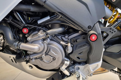 CNC Racing Frame Plug Kit for Ducati DesertX