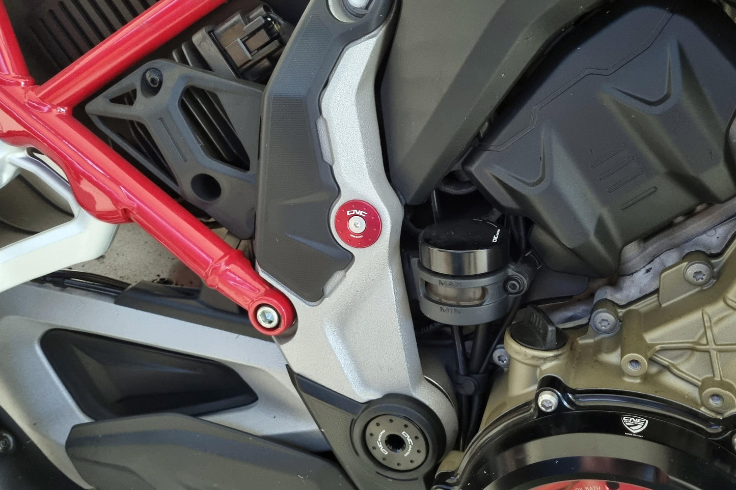 CNC Racing Small Frame Plug Kit for the Ducati Multistrada V4 (all)