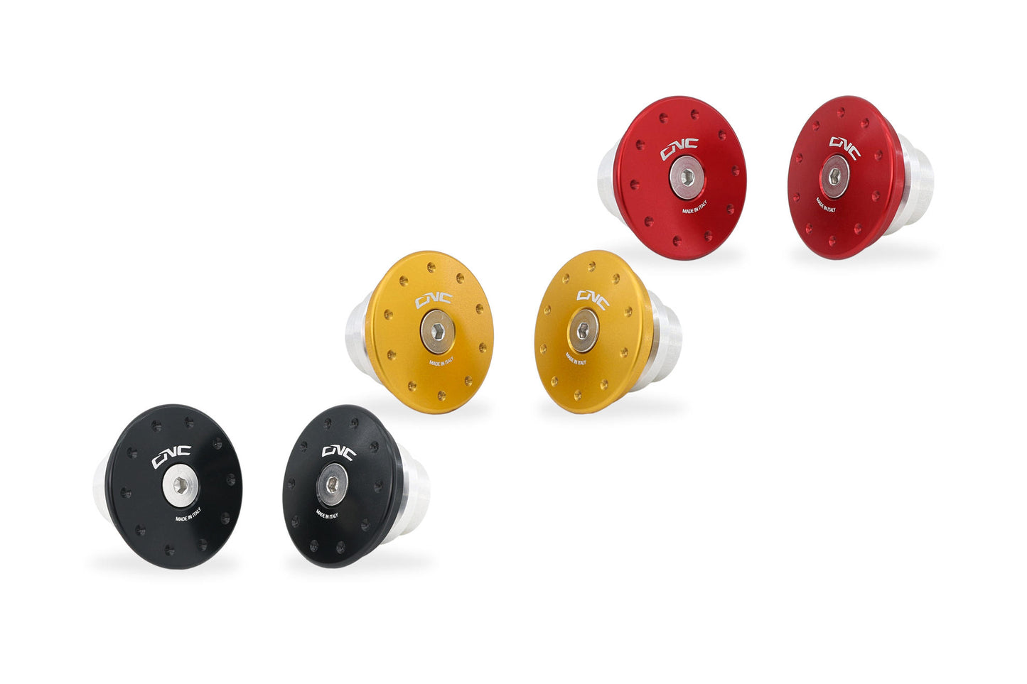 CNC Racing Upper Frame Plug Kit for the Ducati Diavel V4