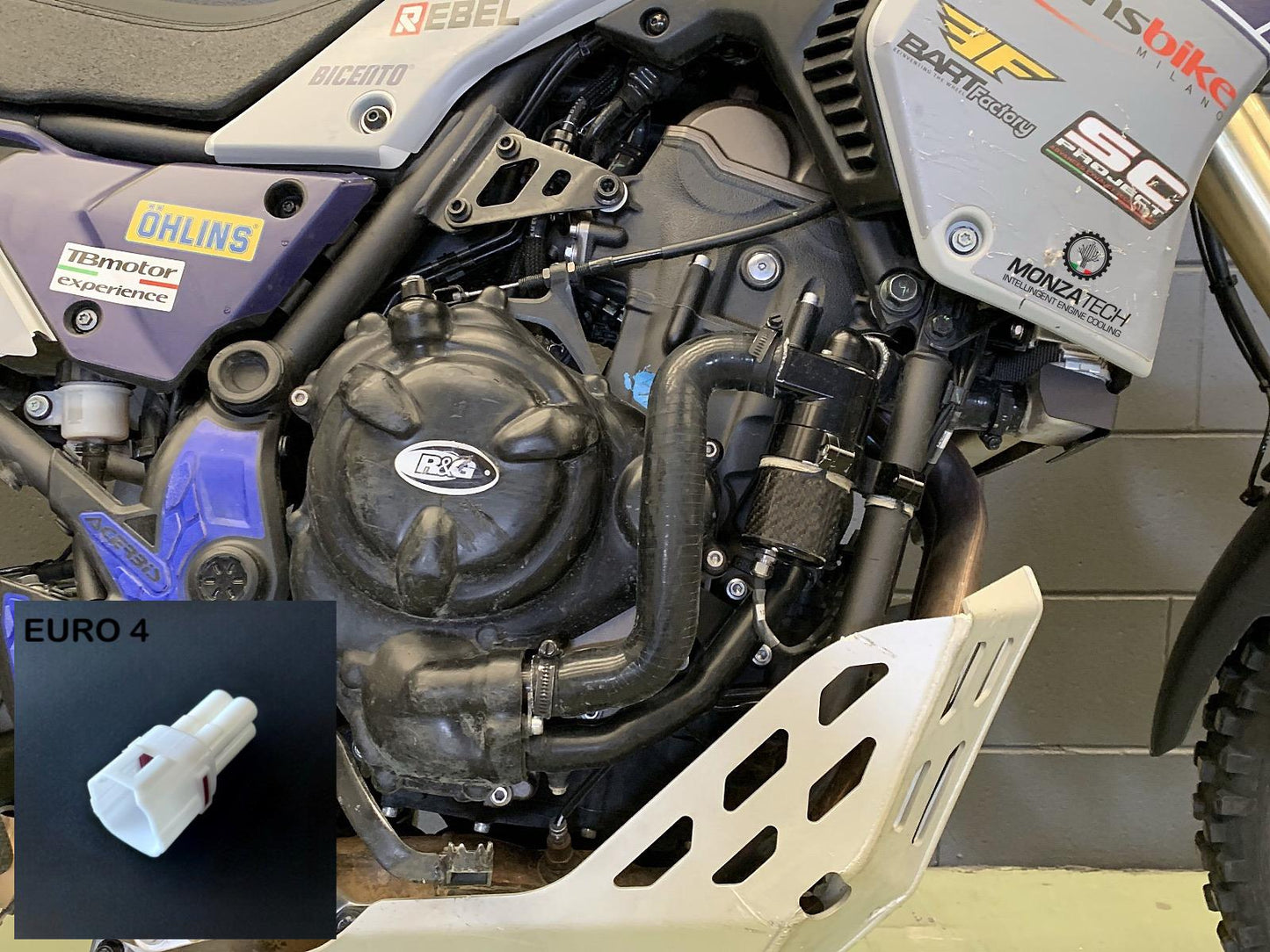 MonzaTech IEC Electronic Engine Temperature Cooling Kit for Yamaha Tenere (19-20)