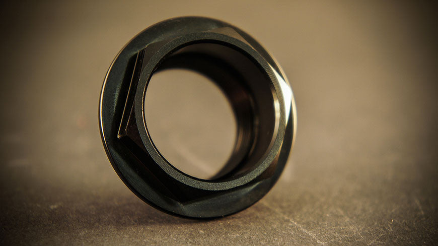 AEM FACTORY - ERGAL FRONT ALUMINUM AXLE NUT DUCATI (SMALL) and MV Agusta
