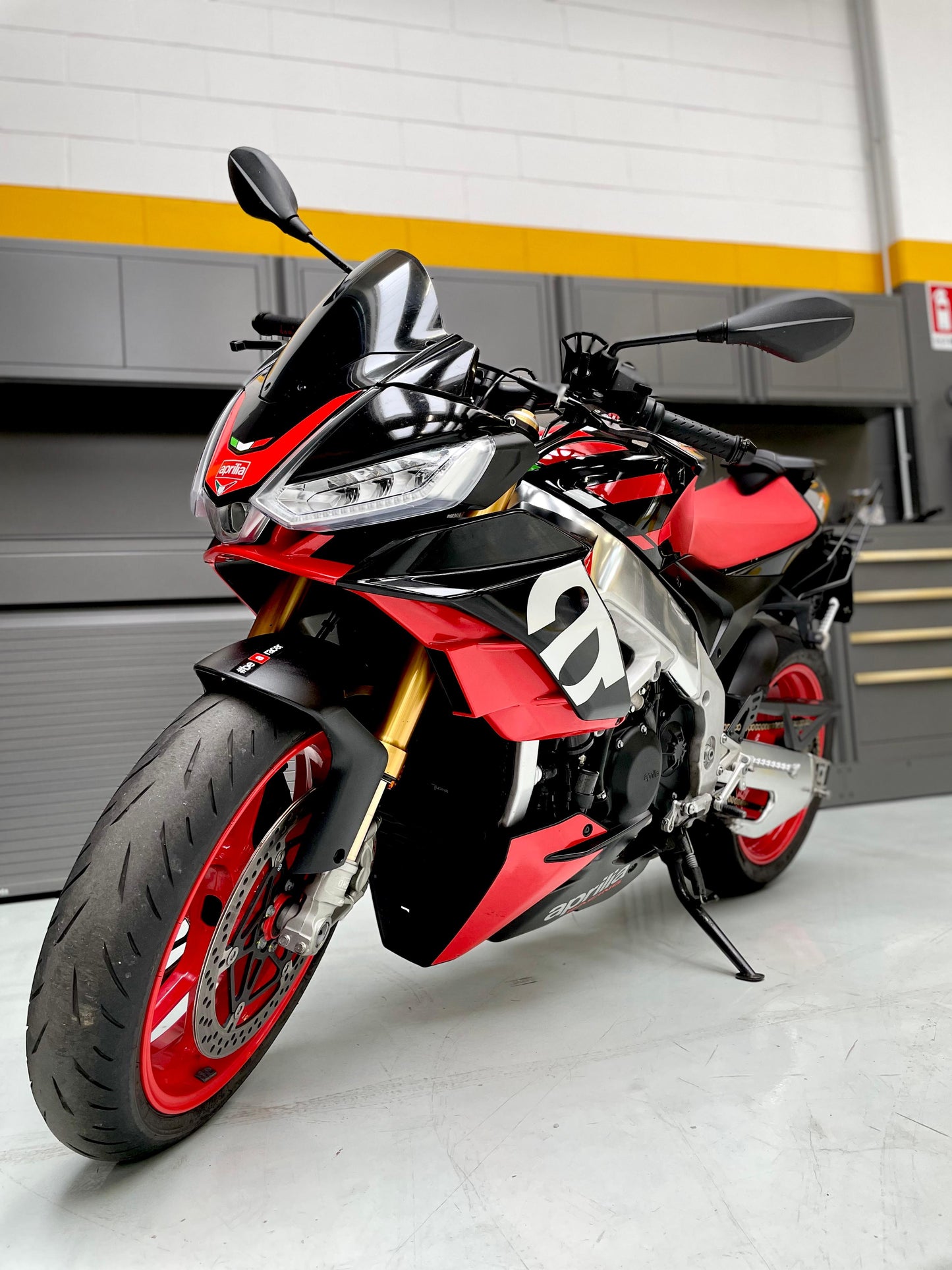 MonzaTech IEC Electronic Engine Temperature Cooling Kit for Aprilia Tuono V4 1100 (17-20)