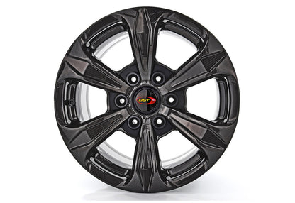 BST TUFF TEK 6 Spoke Carbon Fiber Wheel for the Ford F150 and Ranger (2015+), Jeep Wrangler JK (07-17) - 18 x 9