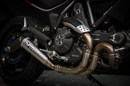 FM Projects Slip-on Exhaust for Ducati Scrambler