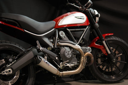 FM Projects Slip-on Exhaust for Ducati Scrambler