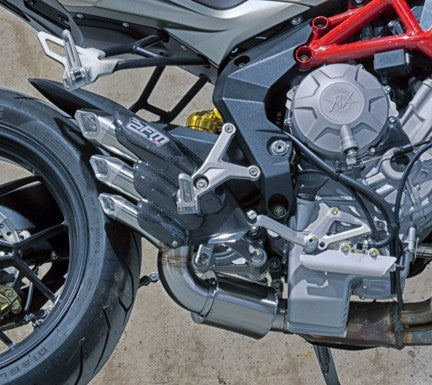 FM Projects Slip-on Exhaust for MV Agusta Brutale 800 / RR / RC 2016+
