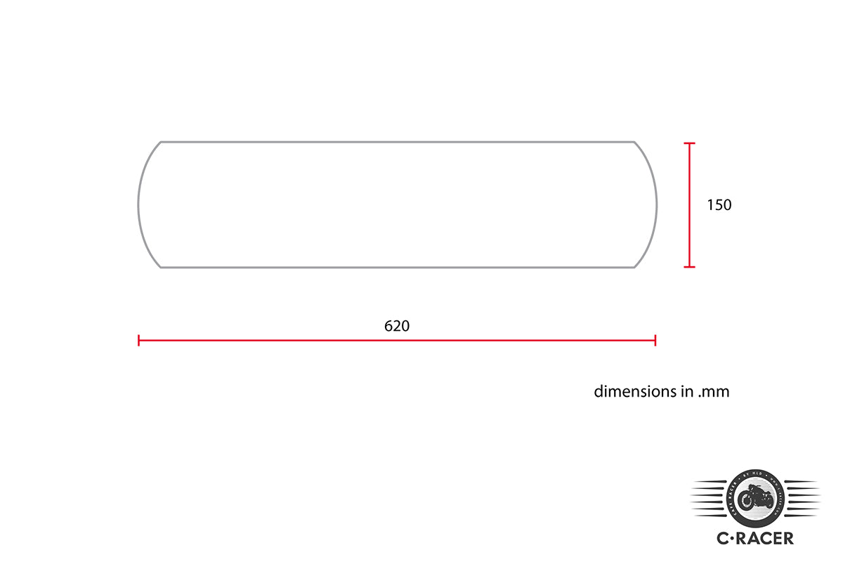 C-Racer Universal Rear Fender - URF1