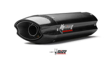 MIVV 2 Slip-on, Suono Black, Sub-code/Underseat Exhaust For Yamaha FZ6 / FZ6 Fazer 2004-2011