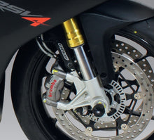 Gilles AP.GTA Rear Axle Protectors for the Aprilia Tuono V4R  and Tuono 1100 RR