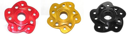 DBK Special Parts (Ducabike) Solid Color 5 Hole Rear Sprocket Hub Flange Carrier for the Ducati 749/916/996/998  Monster 796/1100/S2R/S4R/S4RS  Hypermotard 796/1100/821/939  and Multistrada 1000/1100