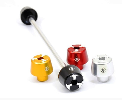 DBK Special Parts (Ducabike) Tri Blade Front Axle Slider for Ducati Panigale and Diavel