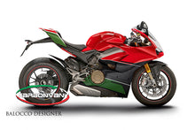 Carbonvani - Ducati Panigale V4 / S / Speciale "TRICOLORE Ver 2" Design Carbon Fiber Full Fairing Kit - ROAD VERSION (8 pieces)