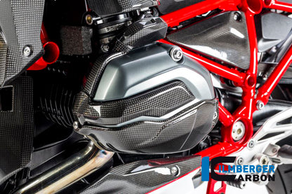 Ilmberger Carbon Rockercover Cover, Left Carbon for the BMW R 1200 GS '13-17, R 1200 GS Adventure 2014, R 1200 RS 2015