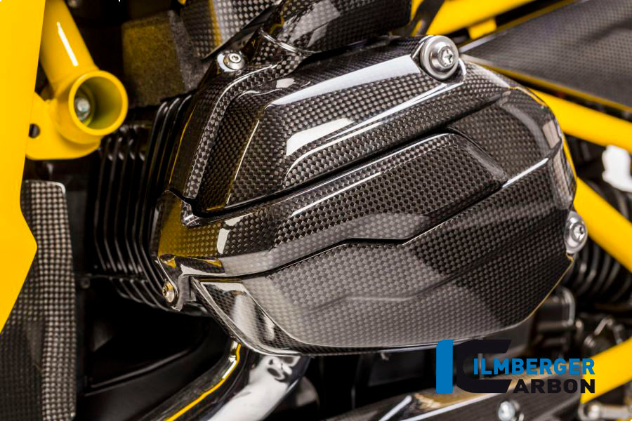 Ilmberger Carbon Rocker Cover, Left Carbon for the BMW R 1200 GS '13-17, RS '15-24, R 1200 GS Adventure 2014