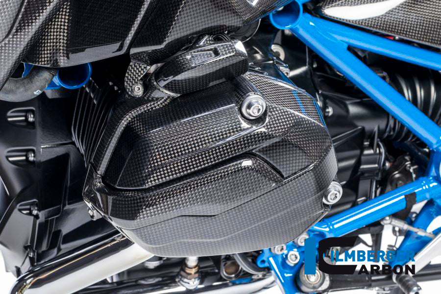 Ilmberger Carbon Rocker Cover, Left Carbon for the BMW R 1200 GS '13-17, RS '15-24, R 1200 GS Adventure 2014